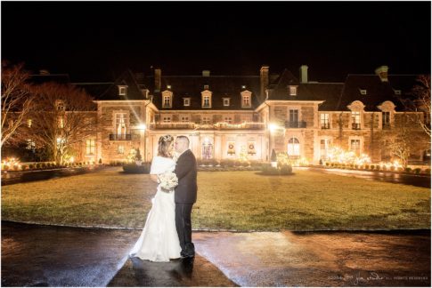 aldrich mansion at night