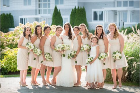 bridesmaids champagne dresses