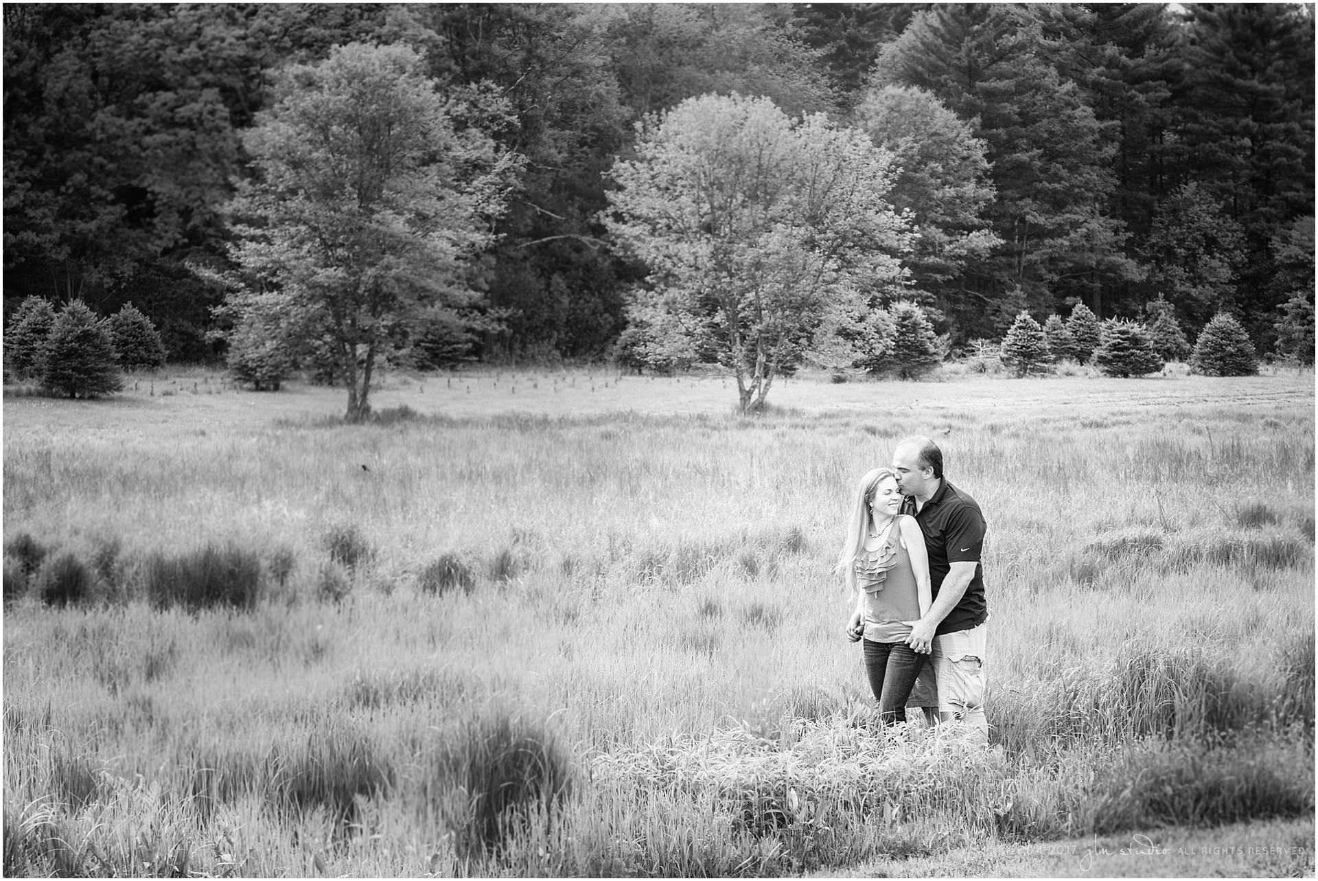 normandy farm engagement photos