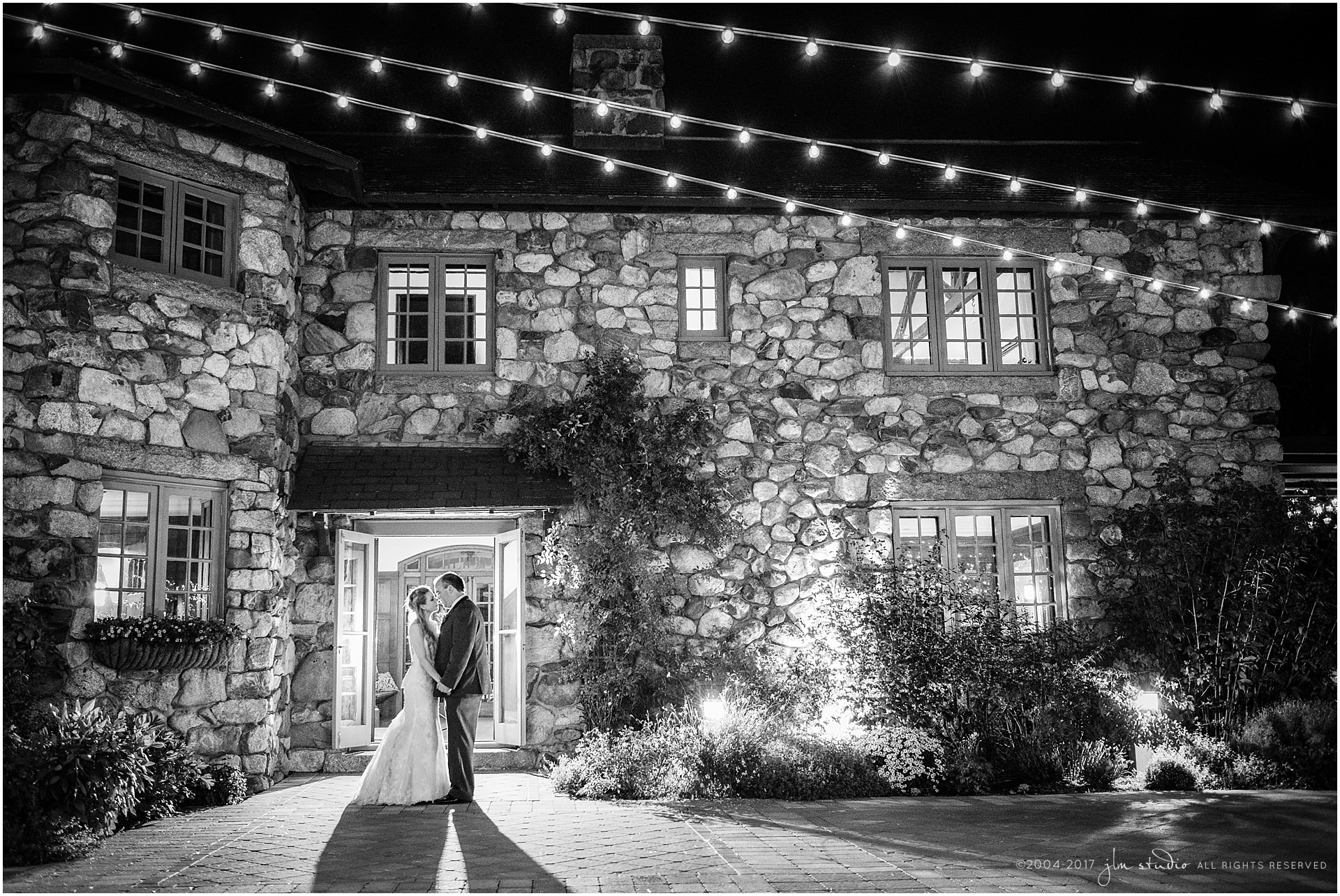 willowdale estate at night