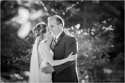 willowdale estate wedding portrait bride and groom black and white